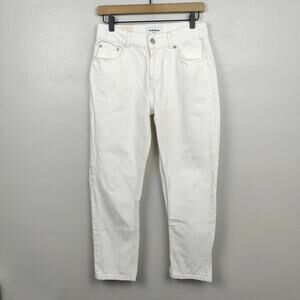Tom Wood W Straight‎ Jeans Womens 27x30 Vintage White Denim Relaxed Fit